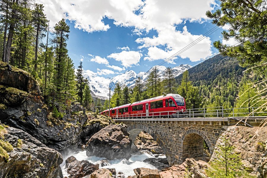 Bahnenzauber Schweiz – Mont-Blanc-Express