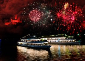 Rhein in Flammen