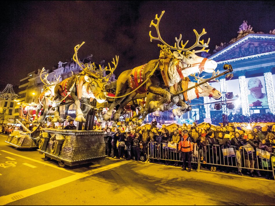 Brüssel, Winter-Wonders-Weihnachtsmarkt