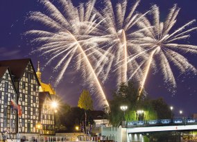 Bromberg, Feuerwerk