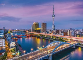 Skyline von Tokio
