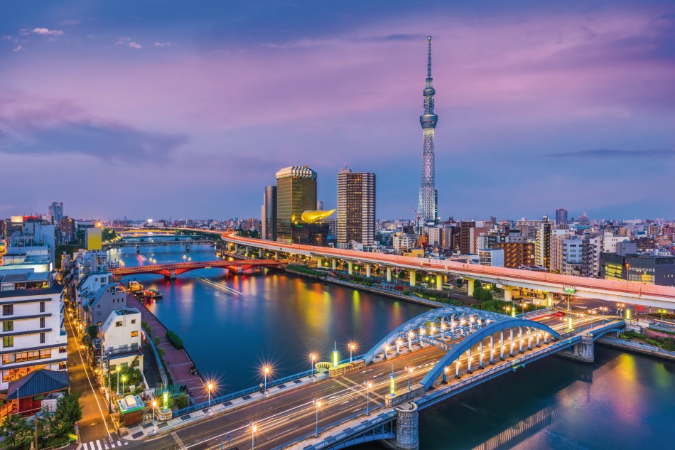 Skyline von Tokio