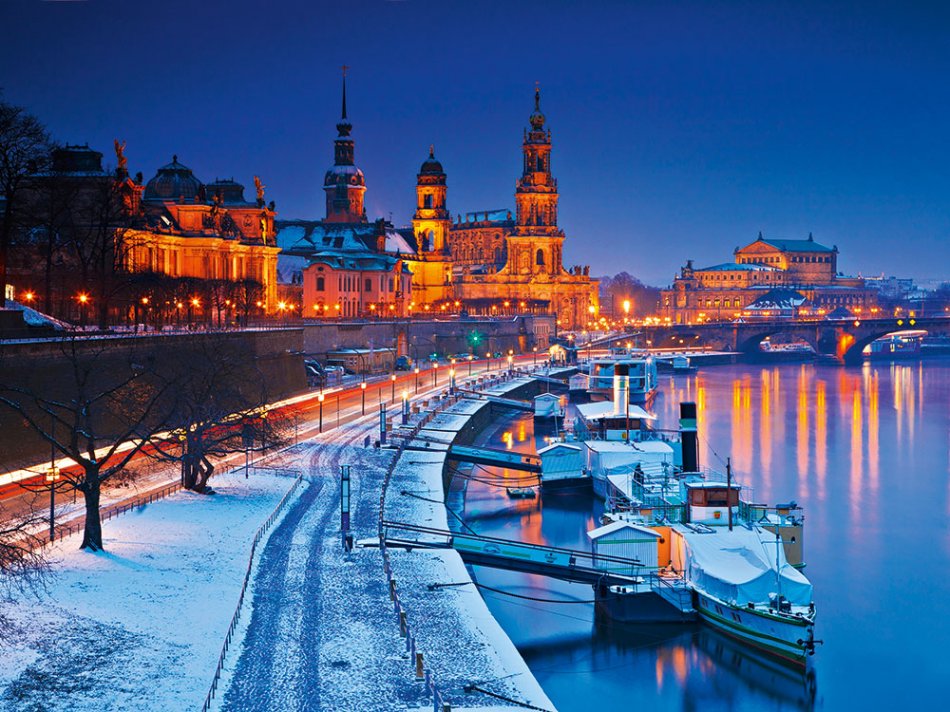 Dresden im Winter
