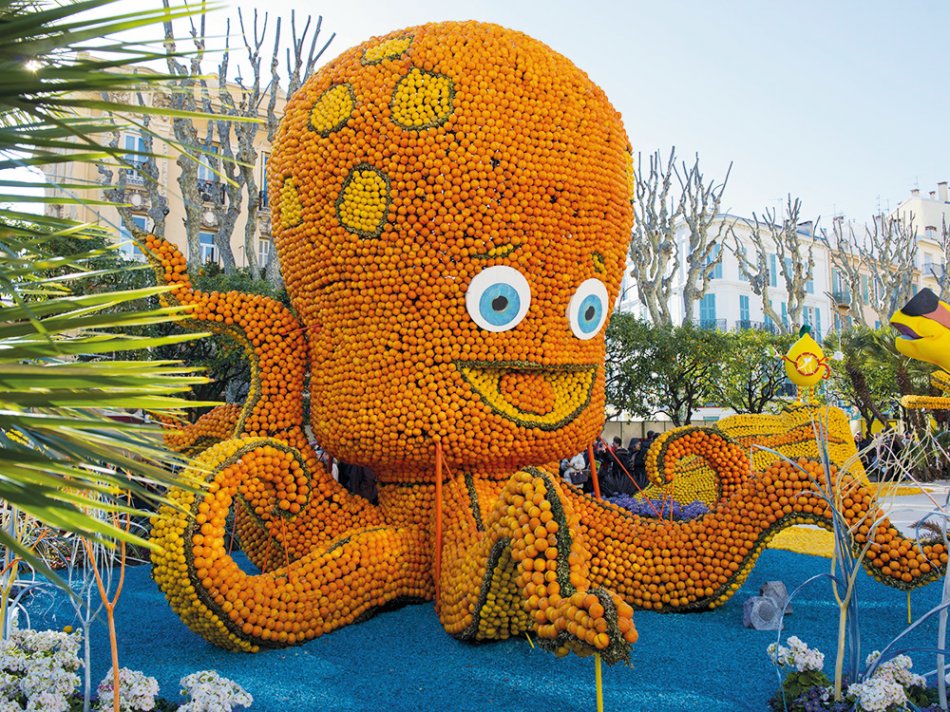 Zitronenfest in Menton