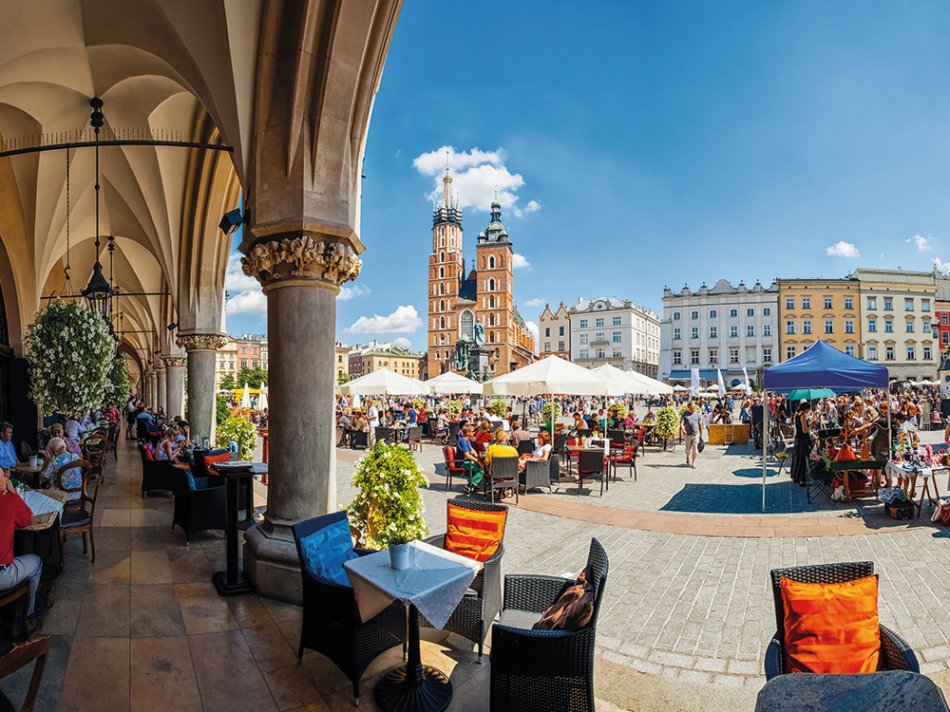 Krakau Marktplatz